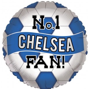 No 1 Chelsea Fan Football Balloon